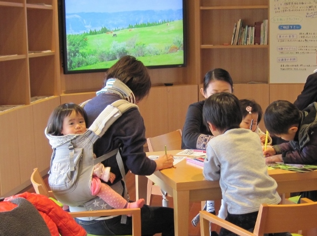 草原学習館 草原ぬりえ
