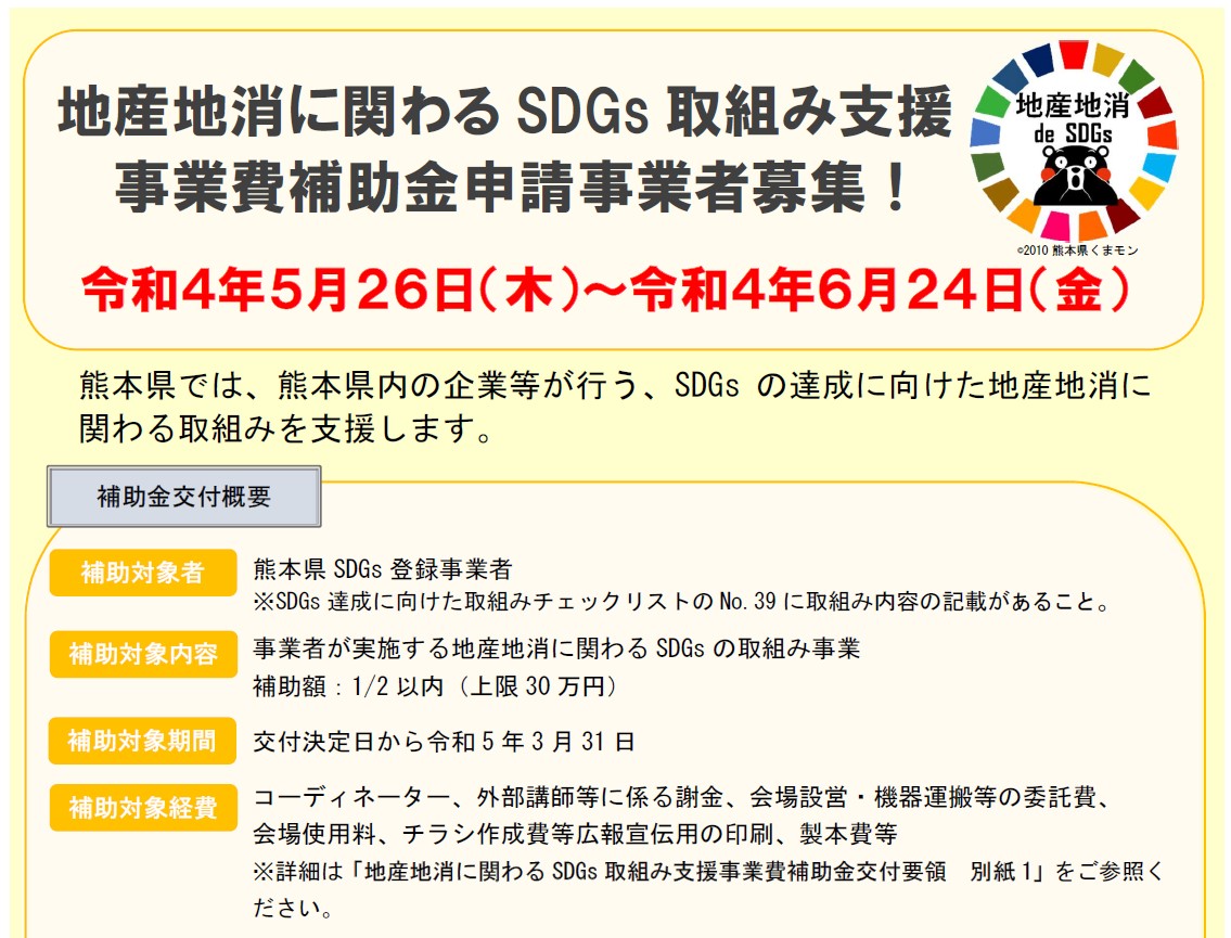 kumamoto chisanchisho sdgs